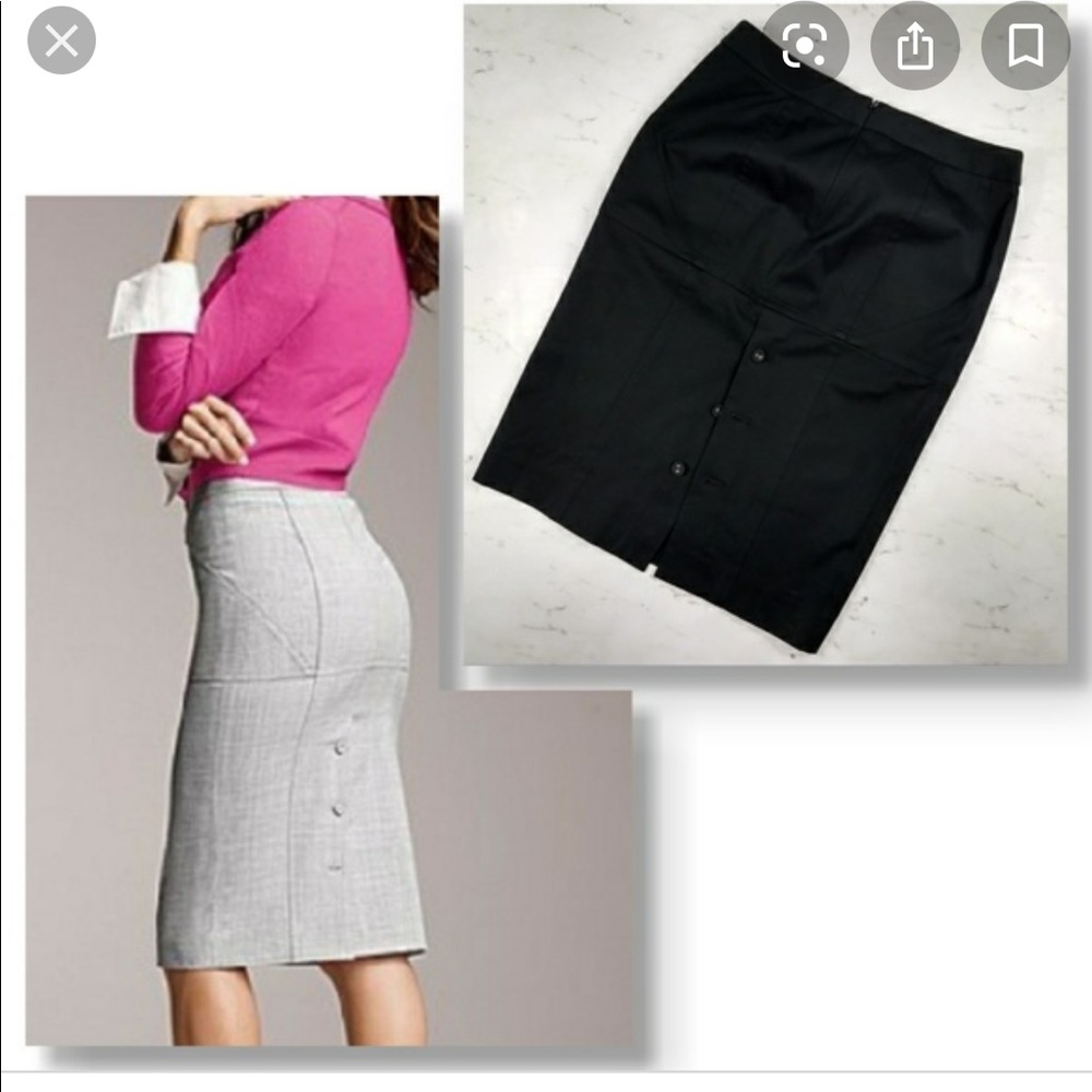 BODY by Victoria Secret pencil skirt light gray